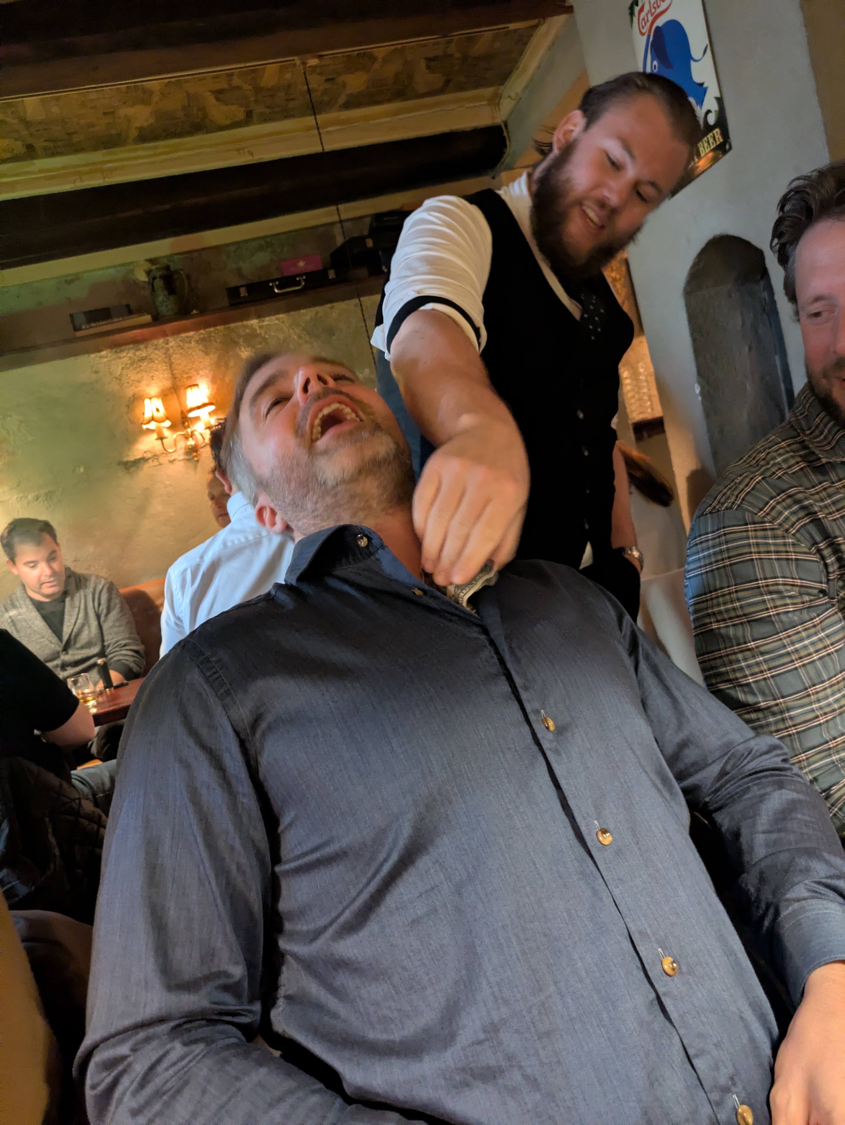 Hans gets paid. The slut.